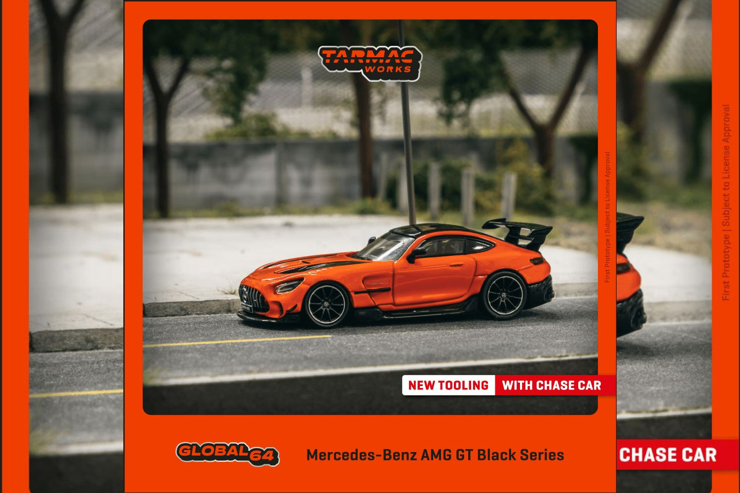 Tarmac Works 1/64 Mercedes-Benz AMG GT Black Series Orange - GLOBAL64