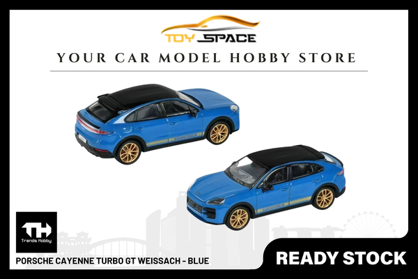 [TRENDS HOBBY] Porsche Cayenne Turbo GT Weissach - Blue