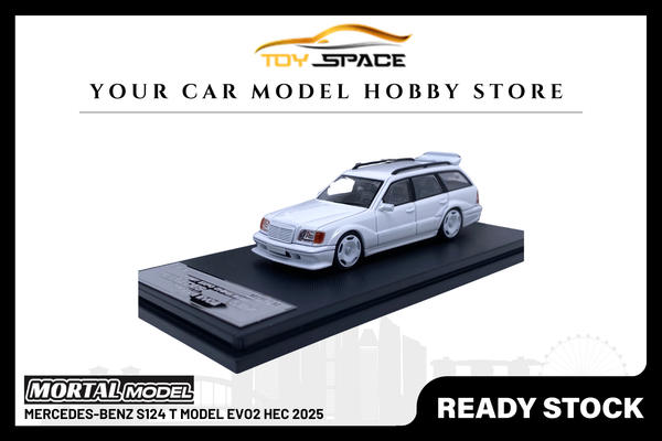 [MORTAL] 1:64 Mercedes-Benz S124 T Model Evo2 HEC 2025