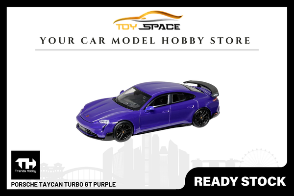 [TRENDS HOBBY] Porsche Taycan Turbo GT Purple