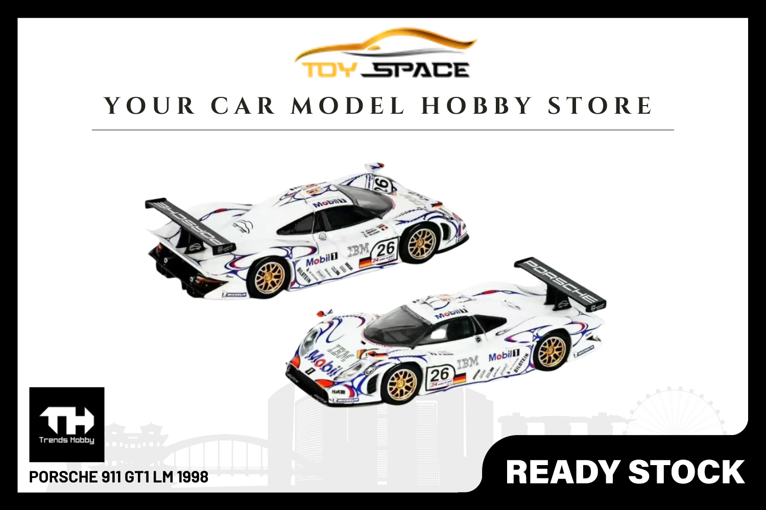 [TRENDS HOBBY] Porsche 911 GT1 LM 1998
