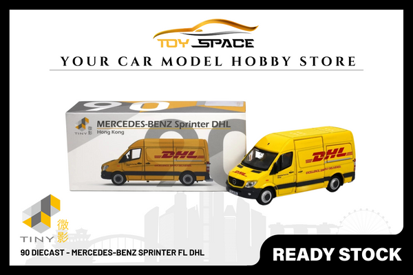 [TINY] 90 Diecast - Mercedes-Benz Sprinter FL DHL