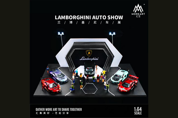 More Art 1/64 Lamborghini Auto Show