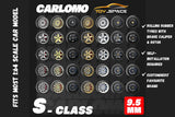[CARLOMO] 1/64 Alloy Wheels with Brake Calipers - Toy Space Diecast Online Store Singapore