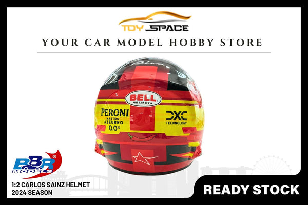 [BBR MODELS] 1:2 Carlos Sainz Season 2024 Mini Helmet