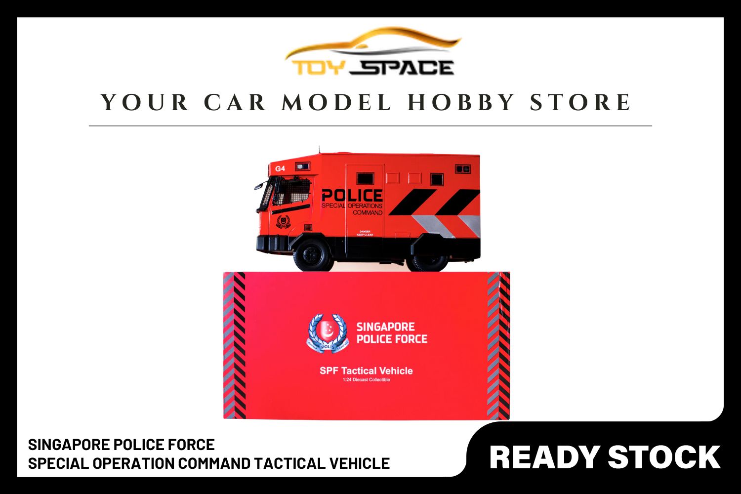 SPF 1:24 Tactical Vehicle Diecast