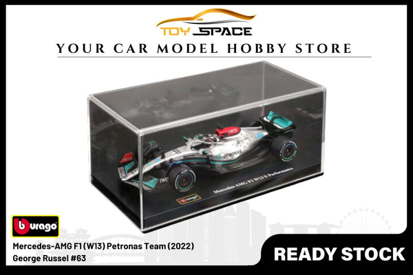 Bburago 1:43 Mercedes-AMG F1 (W13) Petronas Team (2022) #63 George Russel