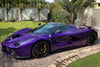 [BBR MODELS] 1/18 Ferrari LaFerrari 2012 Apribile Diecast [SPECIAL PACK] Purple Dubai- Viola Vio Showcase Included