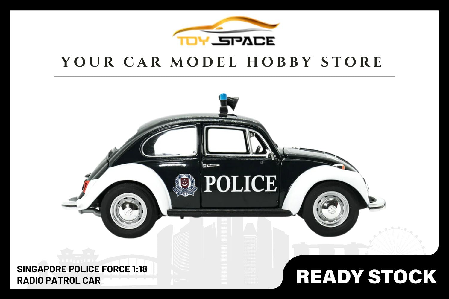 SPF 1:18 Radio Patrol Car