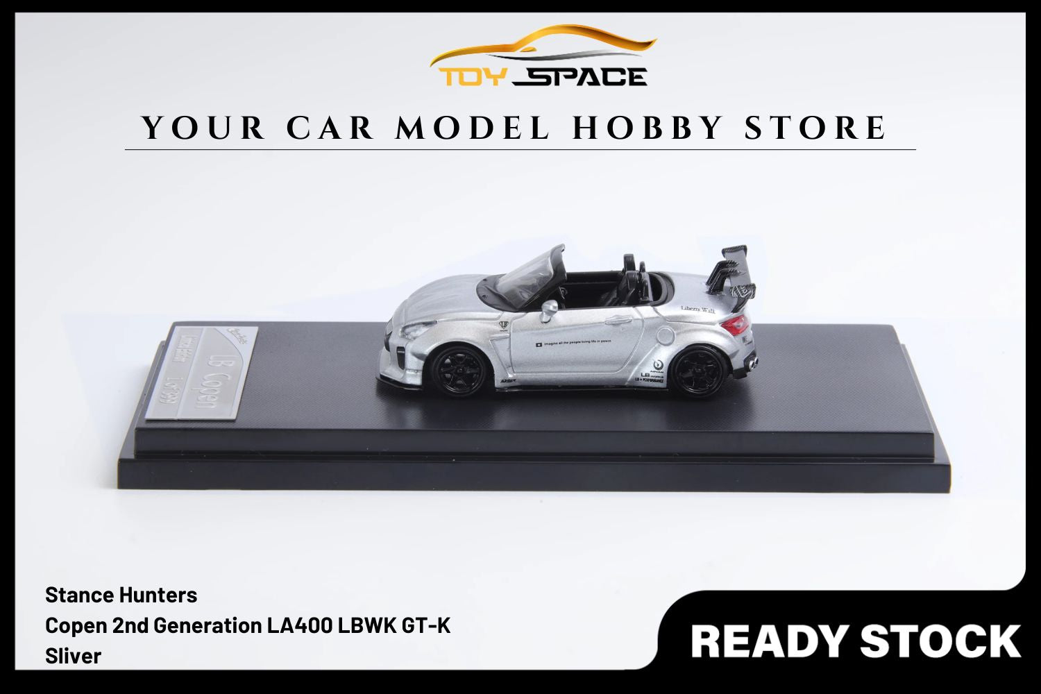 [STANCE HUNTERS] 1/64 Copen 2nd Generation LA400 LB Wide Body Modified GT-K