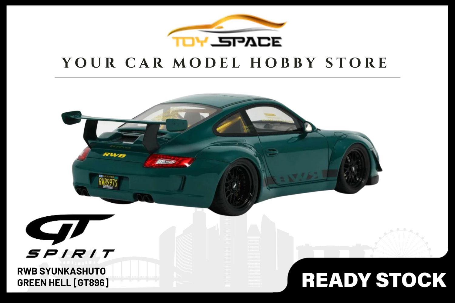 [GT SPIRIT] 1/18 RWB Syunkashuto 2021 Green Hell [GT896]