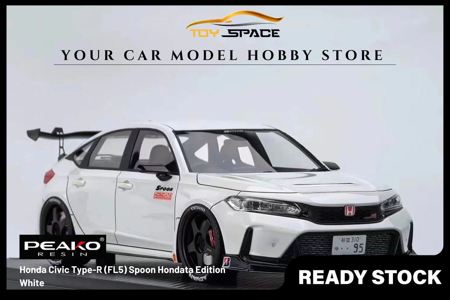 [PEAKO] 1/18 Honda Civic Type-R (FL5) Spoon Hondata Edition