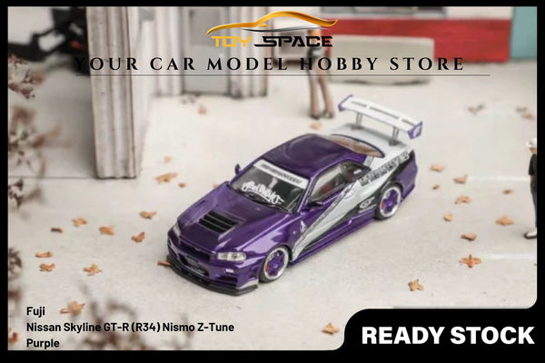 [FUJI] 1/64 Skyline GT-R (R34) Nismo Z-Tune - Purple