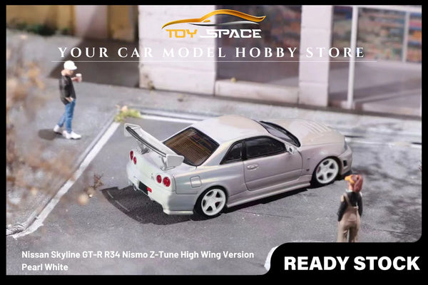 [FUJI] 1/64 Skyline GT-R R34 Nismo Z-Tune High Wing Version