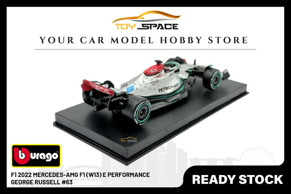 Bburago 1:43 Mercedes-AMG F1 (W13) Petronas Team (2022) #63 George Russel