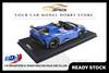 [BBR MODELS] 1/18 Ferrari SF90 XX Spider Dino Light Blue And Yellow