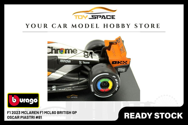 Bburago 1:43 McLaren F1 MCL60 (2023) #81 Oscar Piastri