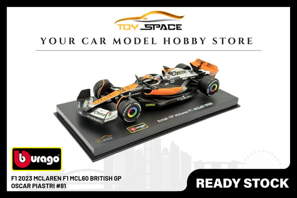 Bburago 1:43 McLaren F1 MCL60 (2023) #81 Oscar Piastri