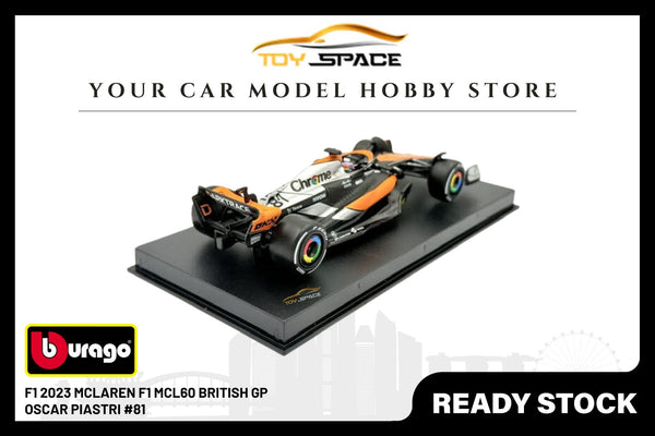 Bburago 1:43 McLaren F1 MCL60 (2023) #81 Oscar Piastri