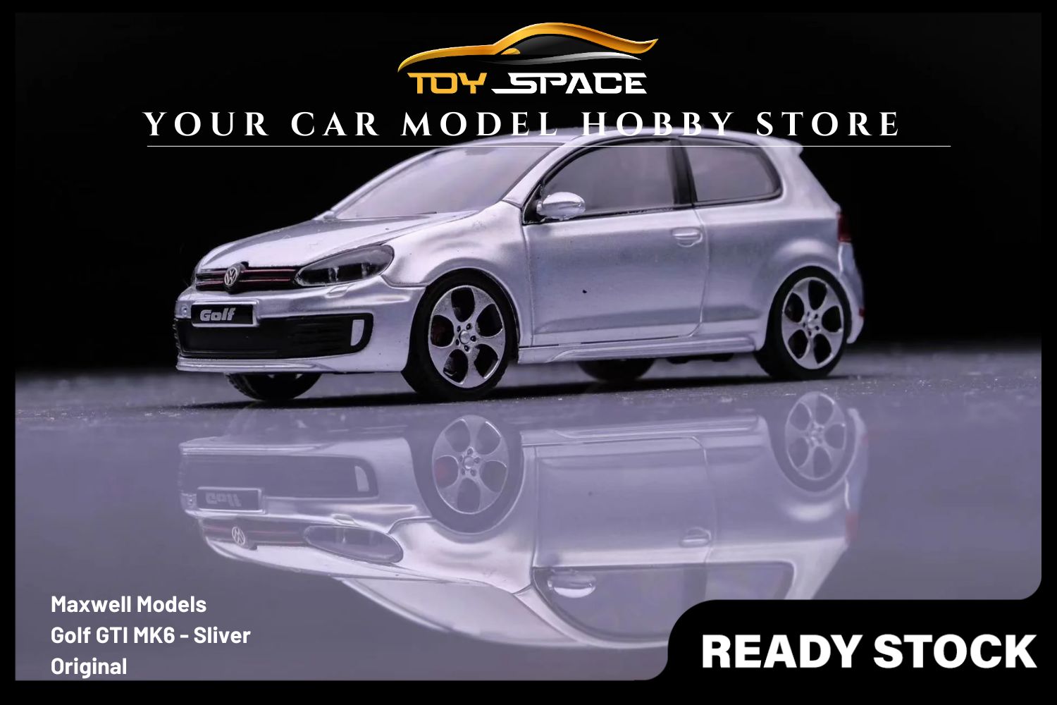 [MAXWELL] 1:64 Golf GTI MK6 - Silver