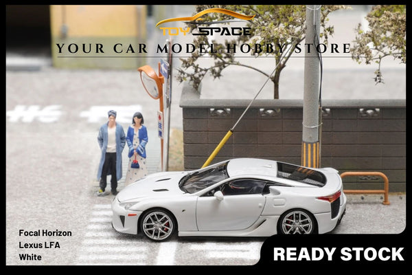 [FOCAL HORIZON] 1/64 Lexus LFA White