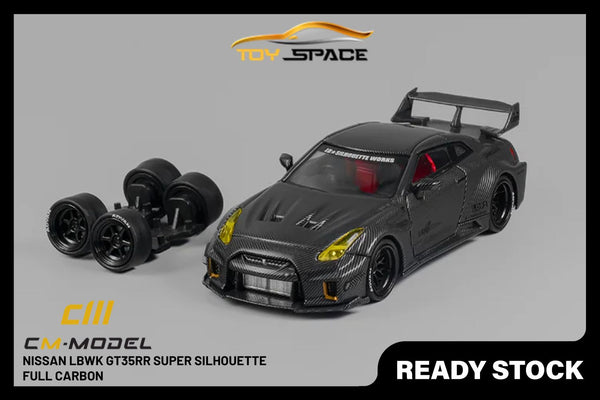 [CM MODEL] 1/64 Nissan LBWK GT35RR Super Silhouette Full Carbon