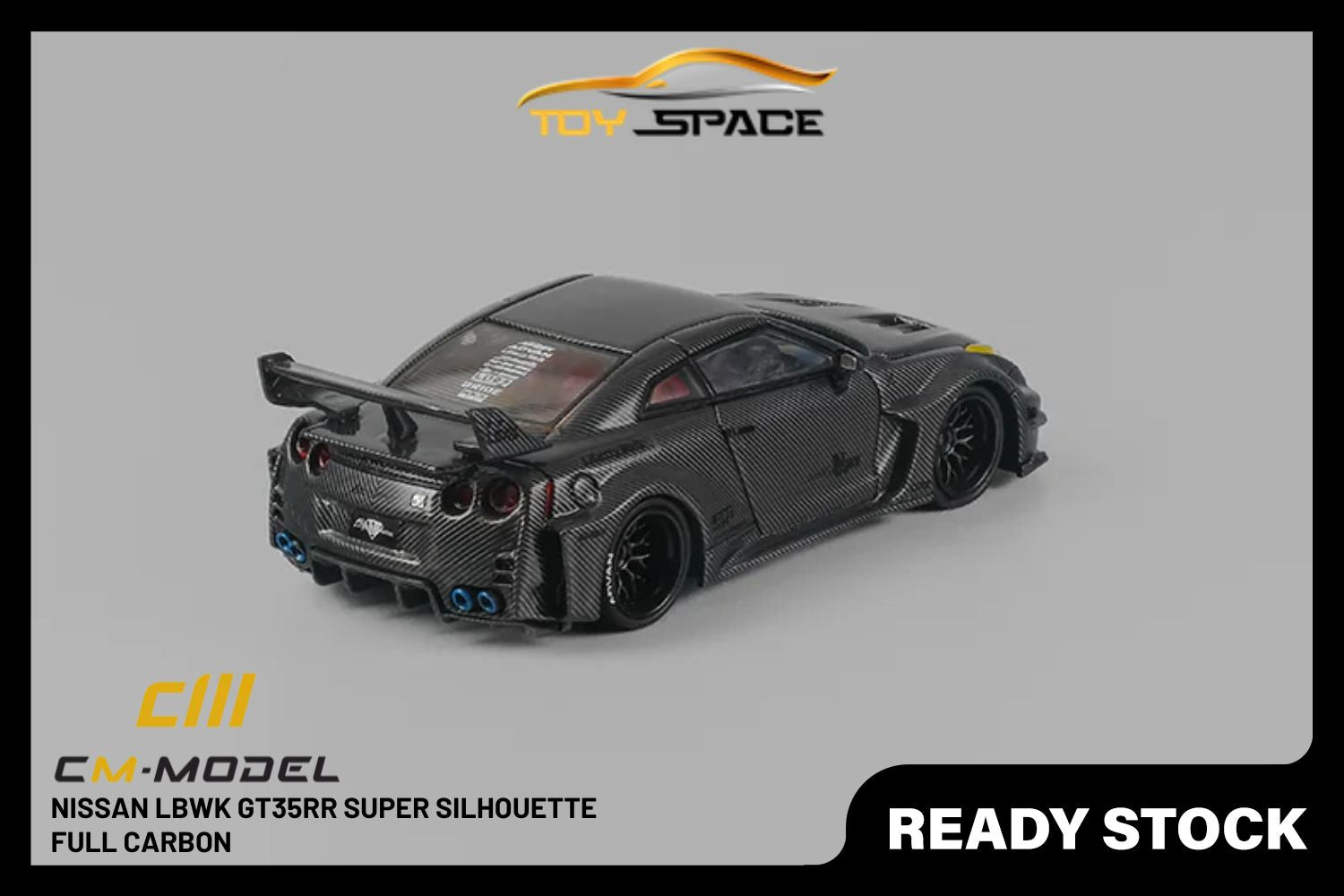 [CM MODEL] 1/64 Nissan LBWK GT35RR Super Silhouette Full Carbon