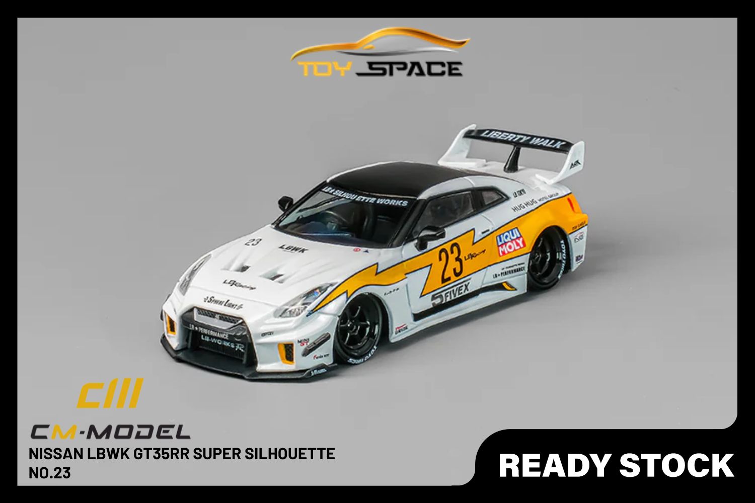 [CM MODEL] 1/64 Nissan LBWK GT35RR Super Silhouette No.23