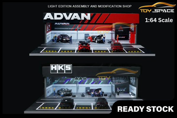 [MOREART] 1/64 HKS & ADVAN Workshop