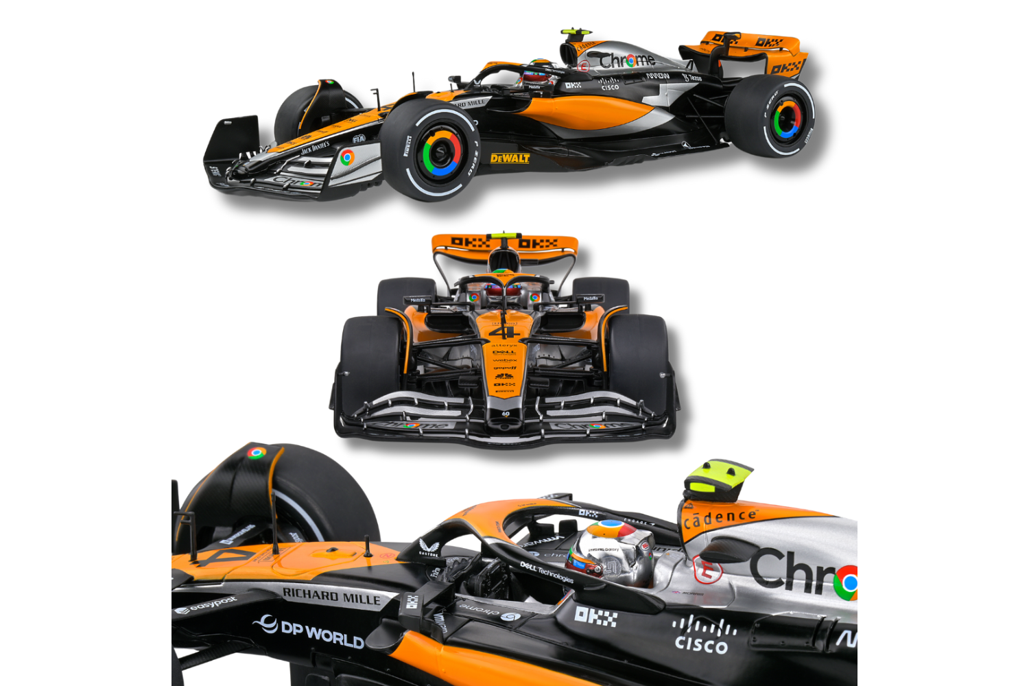 [SOLIDO] 1/18 McLaren MCL60 L.Norris Great Britain GP 2023