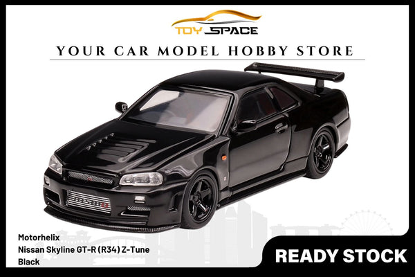 [MOTORHELIX] 1/64 Nissan Skyline GT-R (R34) Z-Tune