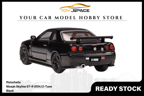 [MOTORHELIX] 1/64 Nissan Skyline GT-R (R34) Z-Tune