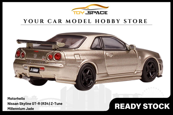 [MOTORHELIX] 1/64 Nissan Skyline GT-R (R34) Z-Tune