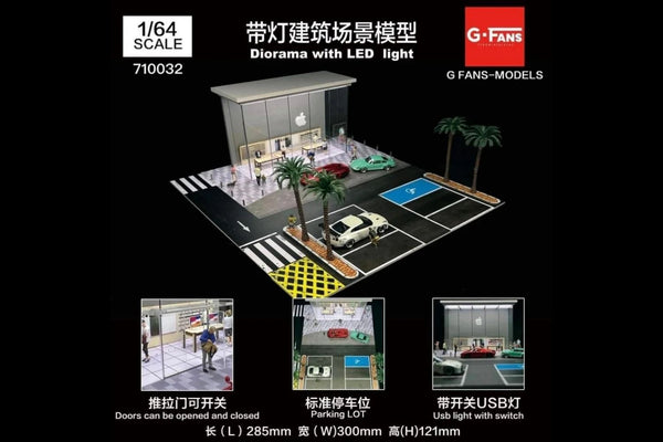 [G-FANS] 1/64 Apple Store Building Diorama [710032]