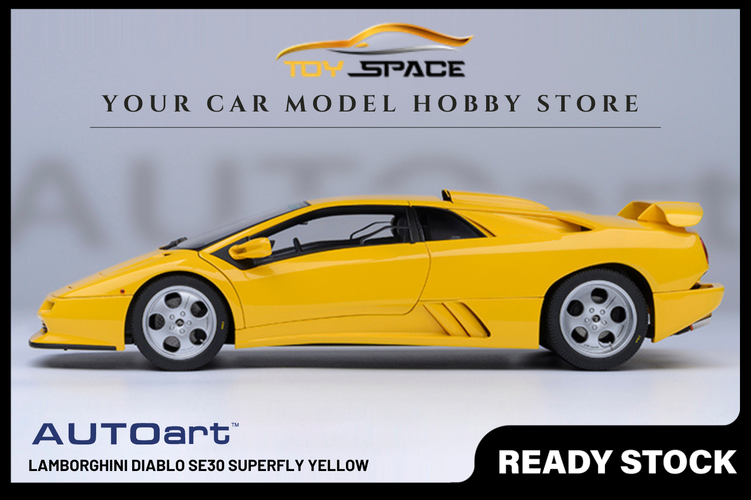 [AUTOART] 1:18 Lamborghini Diablo SE30 Superfly Yellow