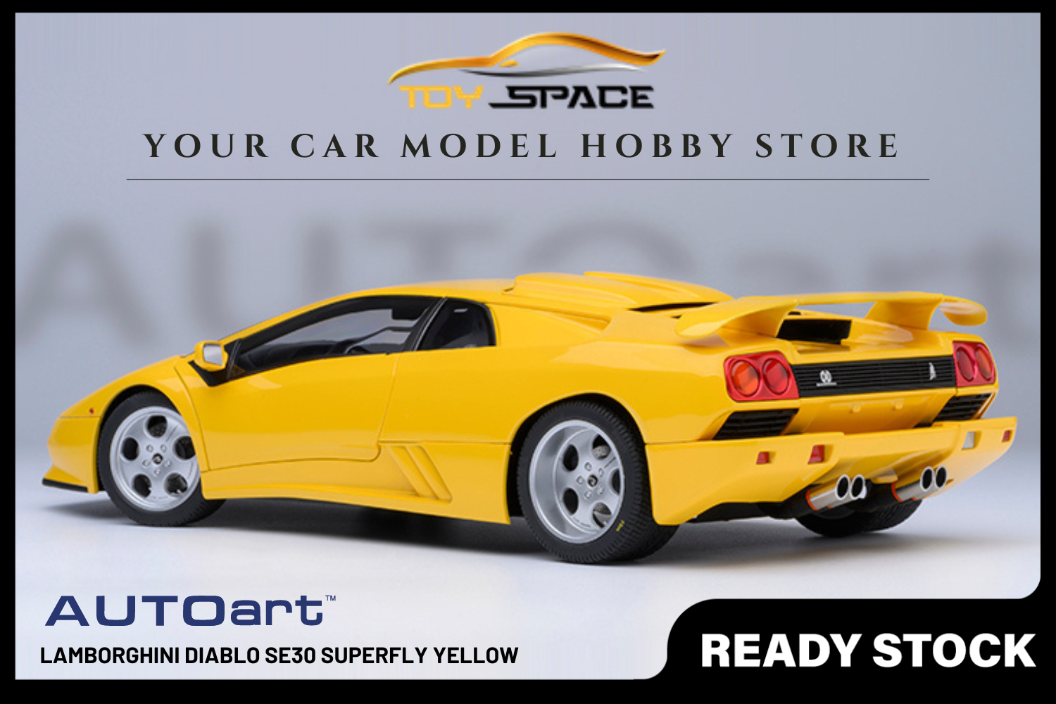 [AUTOART] 1:18 Lamborghini Diablo SE30 Superfly Yellow