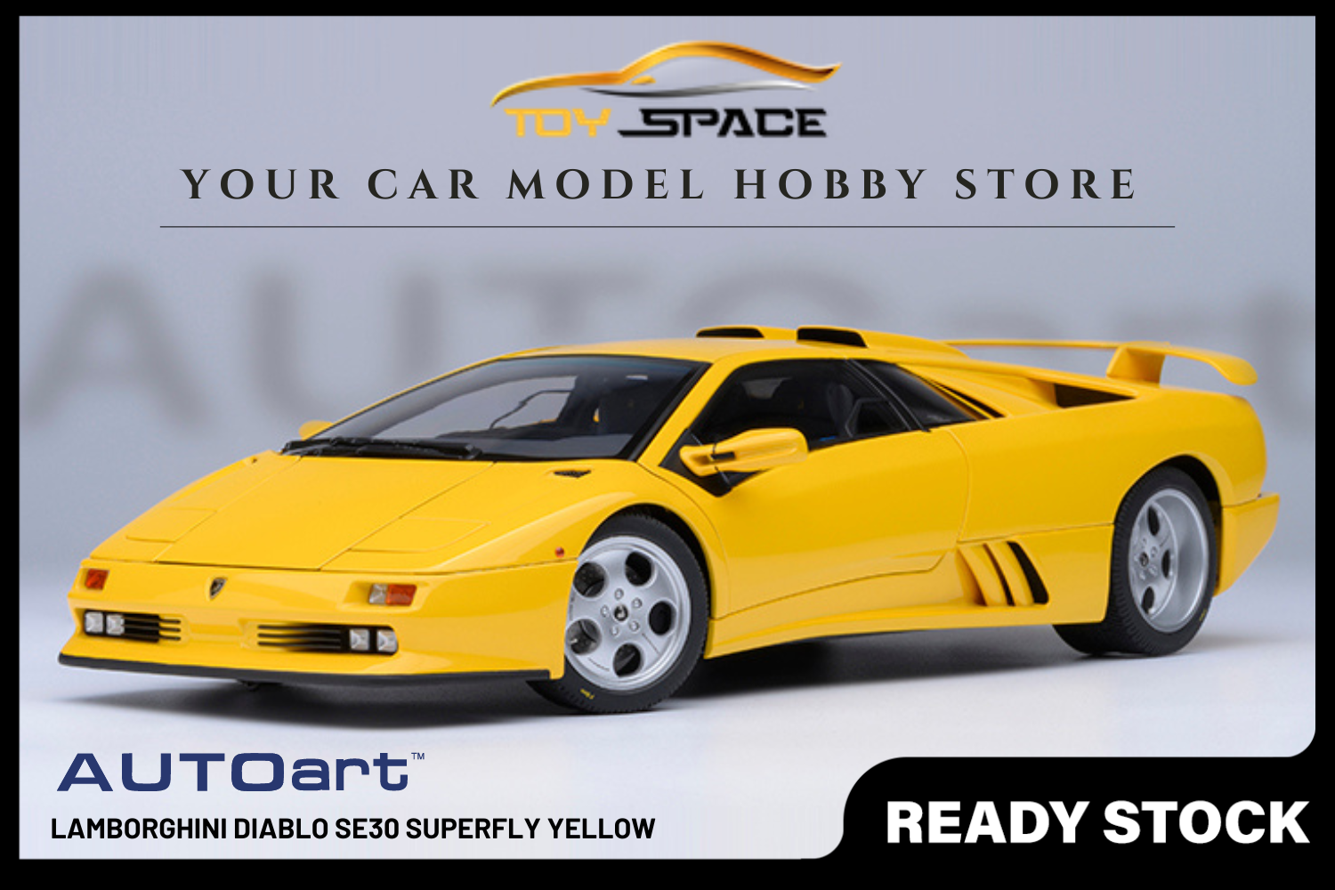 [AUTOART] 1:18 Lamborghini Diablo SE30 Superfly Yellow