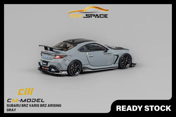 [CM MODEL] 1/64 Subaru BRZ Varis BRZ ARISING-1 Gray