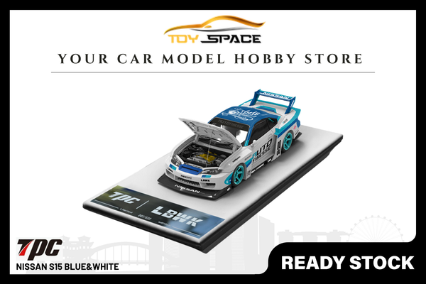 [TPC] 1:64 Nissan S15 Blue&White