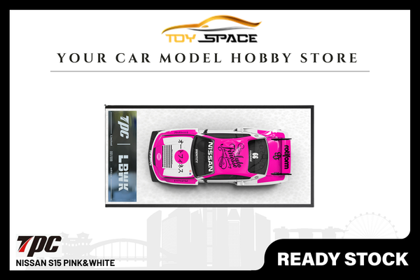 [TPC] 1:64 Nissan S15 Pink&White