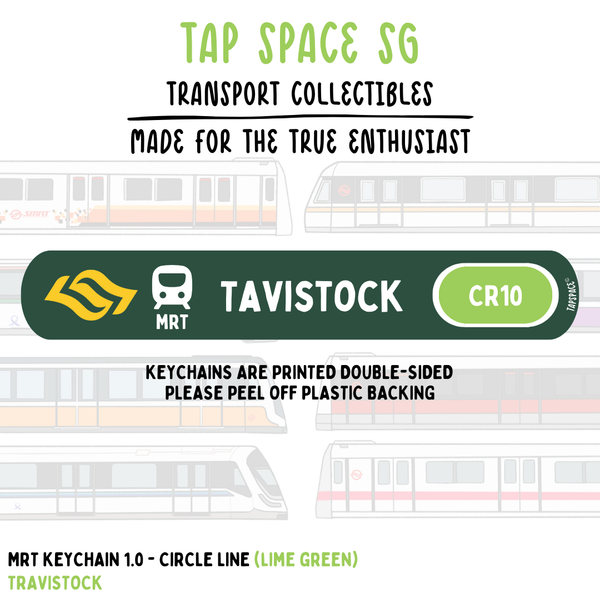 Tavistock MRT Station Keychain