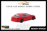 [TARMAC WORKS] 1:64 VERTEX Toyota Aristo JZS161 Red - Toy Space Diecast Online Store Singapore