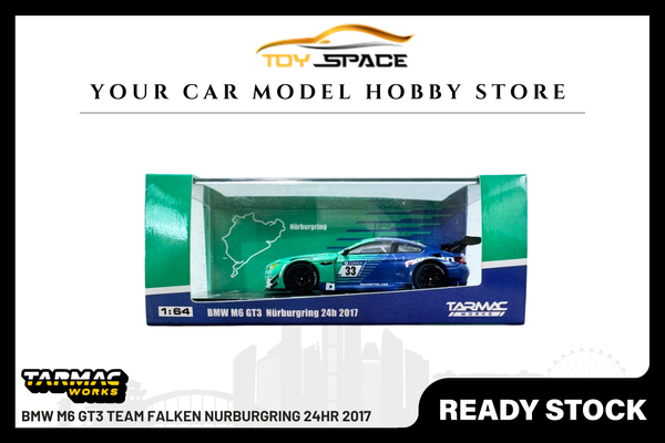 [TARMAC WORKS] 1:64 BMW M6 GT3 Team Falken Nurburgring 24hr 2017
