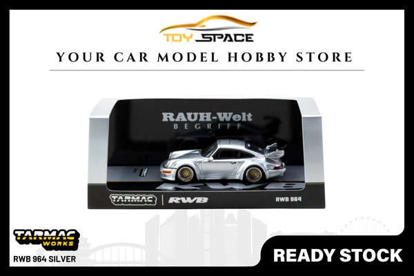 [TARMAC WORKS] 1:64 RWB 964 Silver