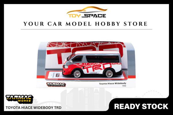 [TARMAC WORKS] 1:64 Toyota Hiace Widebody TRD