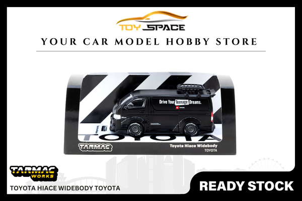 [TARMAC WORKS] 1:64 Toyota Hiace Widebody Toyota