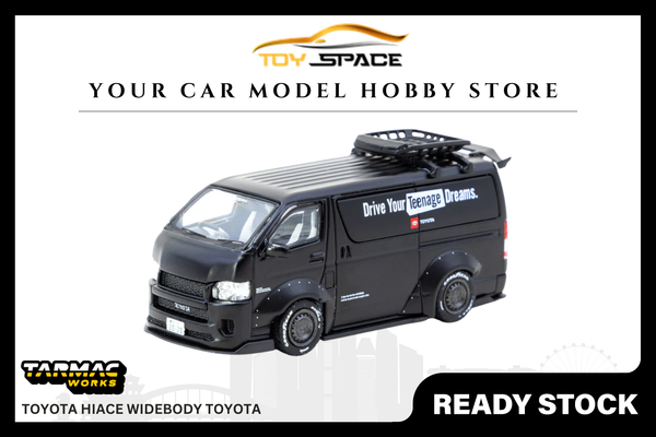 [TARMAC WORKS] 1:64 Toyota Hiace Widebody Toyota