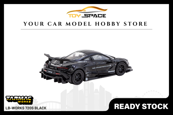 [TARMAC WORKS] 1:64 LB-Works 720S Black