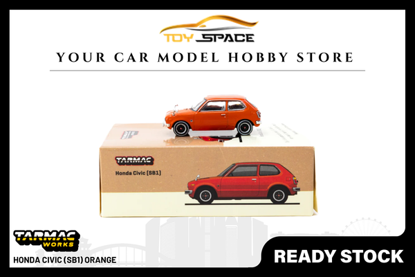 [TARMAC WORKS] 1:64 Honda Civic (SB1) Orange