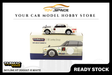 [TARMAC WORKS] 1:64 Skyline HT 2000GT-R White - Toy Space Diecast Online Store Singapore